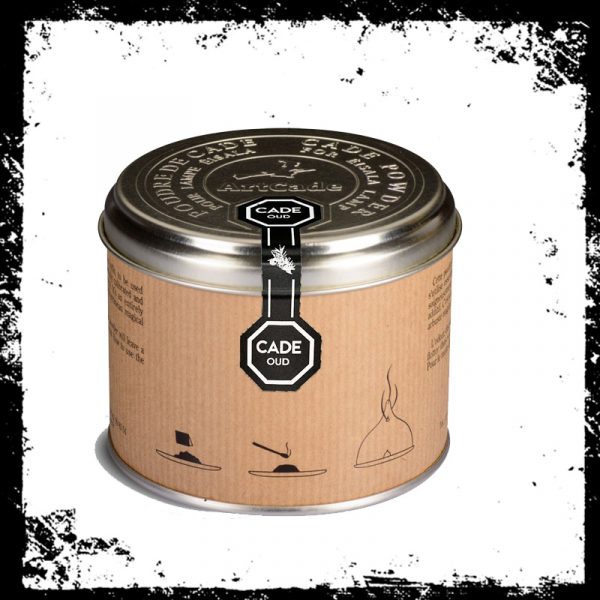 boite de poudre de cade et oud