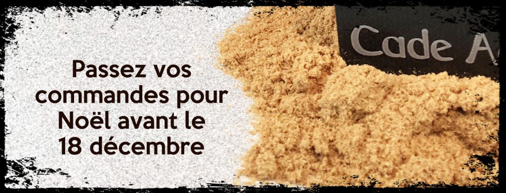 passez vos commandes pour Noël avant le 18 décembre