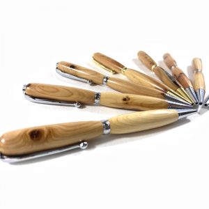 Stylos à bille en bois de cade