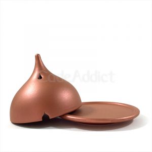 bruleur de poudre de cade Rose gold ouvert